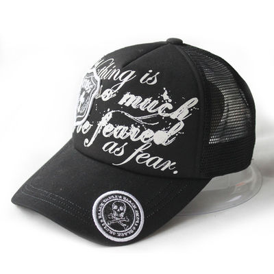 Spuma il ricamo Logo For Summer Caps Factory di Front Trucker Cap Mesh Hat