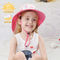 Il cappellino da sole degli ampi del bordo del tessuto leggero del secchio bambini dei cappelli 43cm