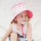 Il cappellino da sole degli ampi del bordo del tessuto leggero del secchio bambini dei cappelli 43cm