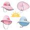 Cappelli all'aperto del secchio dei bambini del ODM dell'OEM 45cm 100% poliesteri respirabili
