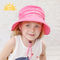 Le ragazze dei ragazzi del cappello della spiaggia dell'estate del bambino espongono al sole la copertura Safari Hat Cap della falda del collo del bambino del cappello