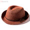 rafia unisex Straw Bucket Hat For Summer del peso leggero di 58cm all'aperto