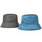 Bordo lungo all'aperto UPF50+ del cappello 6cm del secchio di pesca del reversibile del tessuto che fa un'escursione i cappucci