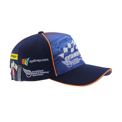 Cinque pannelli Cappelli da baseball da corsa Logo ricamato Moderno
