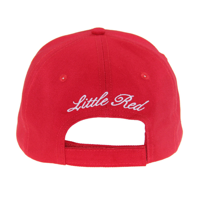 Cappelli da baseball da corsa in poliestere ottomano con logo a ricamo piatto