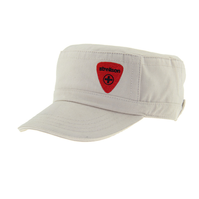 Pre-curva Sandwich Peak Military Cadet Cap Regolabile Con Chiusura Velcro