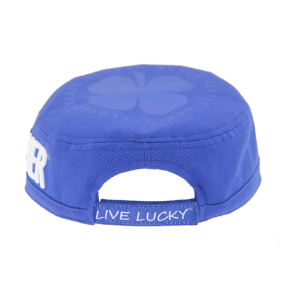SGS Canvas Blu Topi Militari Ricamo Topi Militari Casual Ricamati OEM Stampa