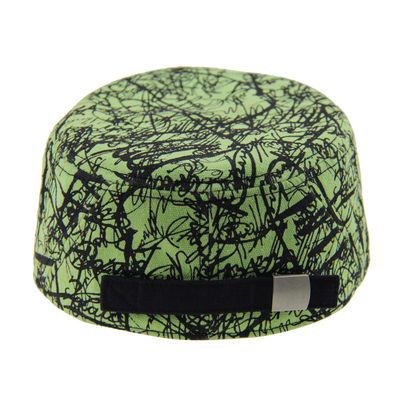 Personalizzazione Cappello da cadetto ricamato verde regolabile Outdoor Moderno