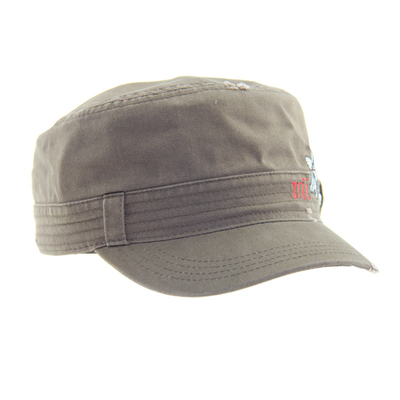 Cappelli militari in cotone vintage di moda con ricamo regolabile