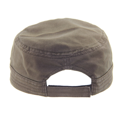Cappelli militari in cotone vintage di moda con ricamo regolabile