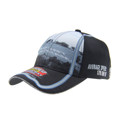 Cappelli da baseball regolabili eco-compatibili cappelli da corsa personalizzati con ricamo 3D