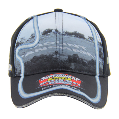 Cappelli da baseball regolabili eco-compatibili cappelli da corsa personalizzati con ricamo 3D