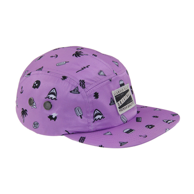 Personalizzabile tutto sopra stampato 5 pannelli Campeggio Baseball Cap per l' estate