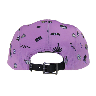 Personalizzabile tutto sopra stampato 5 pannelli Campeggio Baseball Cap per l' estate