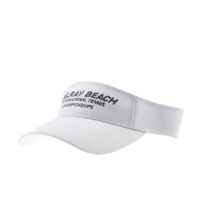 Ricamo personalizzato Visore solare Cappelli Bianco Per Correre Comodo