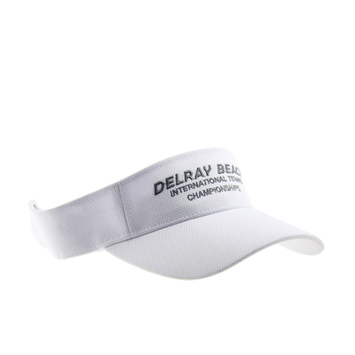 Ricamo personalizzato Visore solare Cappelli Bianco Per Correre Comodo