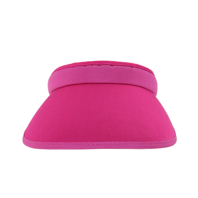 OEM ODM cotone largo bordo visore solare cappello clip sul design stile durevole