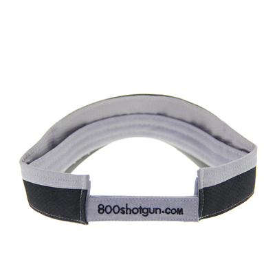 Polymesh estivo ricamo sportivo visore solare cappelli con picco curvo
