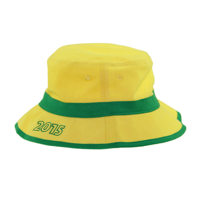 Personalizzazione Cappelli da secchio per pescatori Cappelli da secchio per squadra di cotone spazzolato
