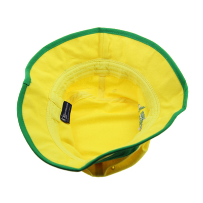 Personalizzazione Cappelli da secchio per pescatori Cappelli da secchio per squadra di cotone spazzolato