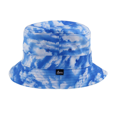 Stampa a colori di cravatta Moda Pescatore Cappelli da secchio Estate Materiale poliestere elastico