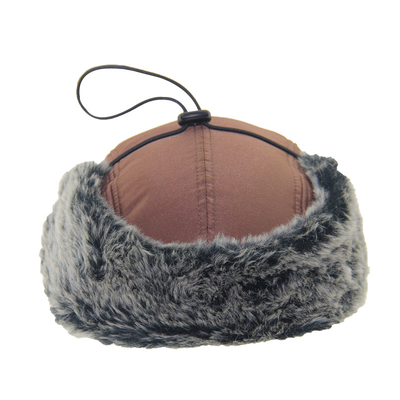 Cappello uomo impermeabile di calore alla moda con logo ricamato