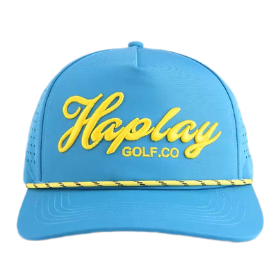 Cappelli da baseball da esterno ricamati in 3D con strisce tessute davanti e fori laser dietro