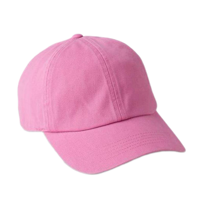 Cappello da baseball 100% cotone biologico lavato, basso profilo non costruito per esterni 6 pannelli