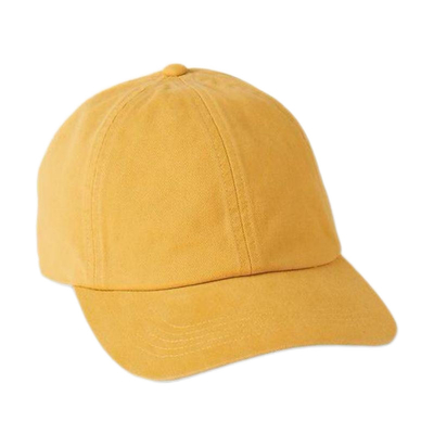 Cappello da baseball 100% cotone biologico lavato, basso profilo non costruito per esterni 6 pannelli