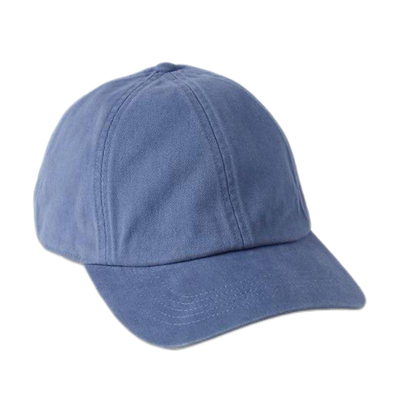 Cappello da baseball 100% cotone biologico lavato, basso profilo non costruito per esterni 6 pannelli