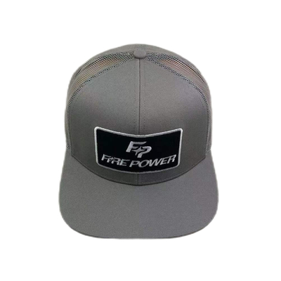 6 pannello Flat Peak regolabile mesh Trucker cappello con chiusura Snapback