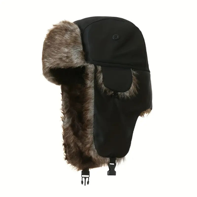 Unisex caldo cappello invernale cappello impermeabile al vento impermeabile al freddo estremo