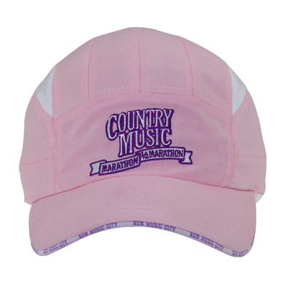Belli cappelli da ginnastica rosa da donna cappelli da corsa ricamati personalizzati certificati SEDEX