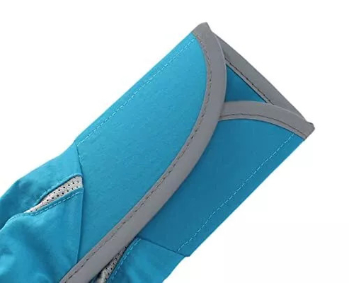 Cappuccio da baseball pieghevole di moda, protezione solare con strisce riflettente