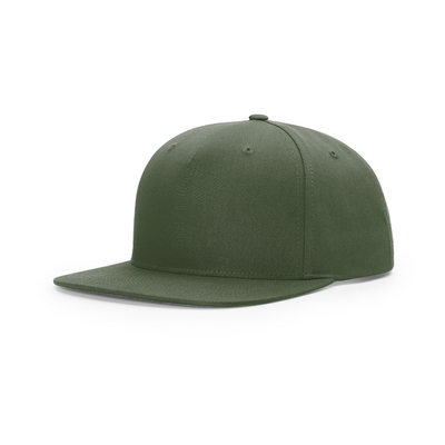 Snapback anteriore personalizzato 5 cappelli a pannello a picco piatto Snapback a profilo medio