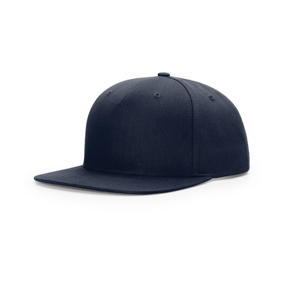 Snapback anteriore personalizzato 5 cappelli a pannello a picco piatto Snapback a profilo medio