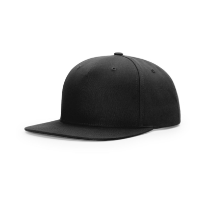 Snapback anteriore personalizzato 5 cappelli a pannello a picco piatto Snapback a profilo medio
