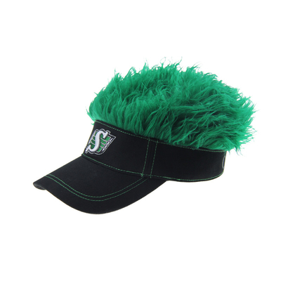 Cappelli con parrucca con bordatura 3D