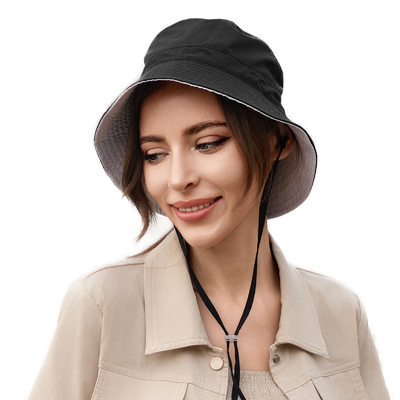 Cappelli da pescatore con secchio di pesce con cinghia UPF 50+