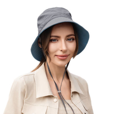 Cappelli da pescatore con secchio di pesce con cinghia UPF 50+