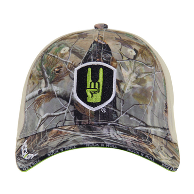 Stylish 6 Panel Camoflaggio Cappelli da baseball Ricamo montato Cappelli da caccia camuffati