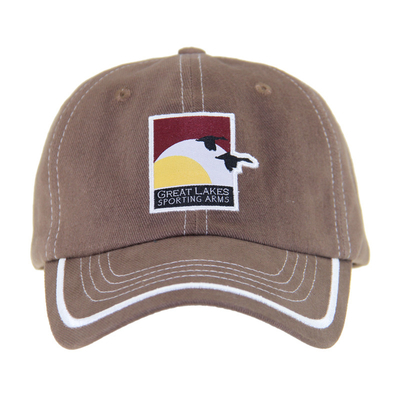 Classico cotone ricamo Cappucci da baseball all'aperto 6 pannello costruito