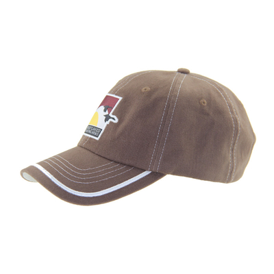Classico cotone ricamo Cappucci da baseball all'aperto 6 pannello costruito