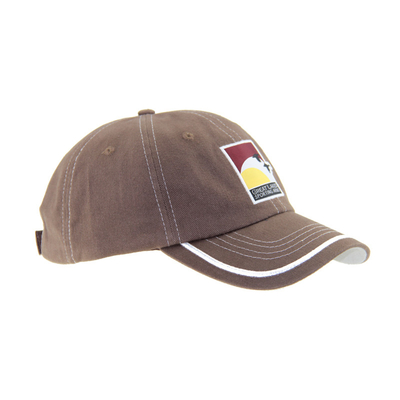 Classico cotone ricamo Cappucci da baseball all'aperto 6 pannello costruito