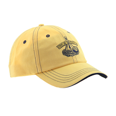 Base 6 pannello cotone ricamo cappelli da baseball, basso profilo Sandwich regolabile cappelli maschili e femminili