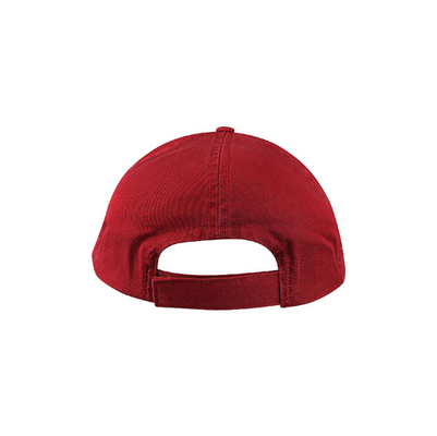 Cappelli da baseball a sei pannelli di cotone non costruiti Cappelli da baseball per esterni Chiusura a velcro