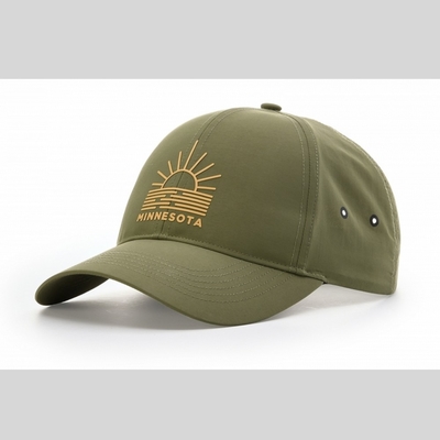 6 Panel Performance Casual Outdoor Baseball Cap/Hat con protezione contro l'acqua e UPF.