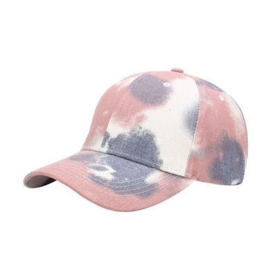 Cappucci da baseball da esterno in tie dye denim non costruiti