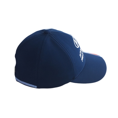 OEM ricamo Cappelli da baseball da corsa regolabili con sei pannelli