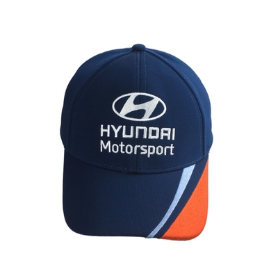 OEM ricamo Cappelli da baseball da corsa regolabili con sei pannelli